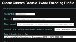 Créer un profil de codage contextuel personnalisé