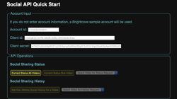Démarrage rapide : API sociale